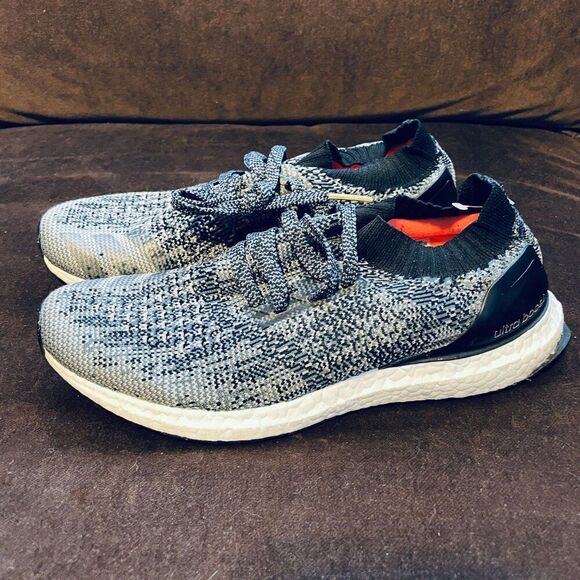 adidas Ultra Boost Uncaged Core Black-BB3900 Charcoal Grey  7.5 US Men 8.5 Wmns - Picture 4 of 9